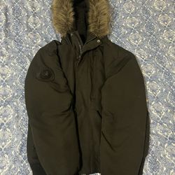  Black SuperDry Coat