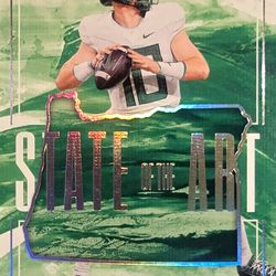 2024 Bo Nix "State of the Art" case hit rc