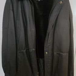 Mens 100% Genuine Leather Jacket