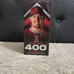 Mike Trout 400 Home run Bobble Head