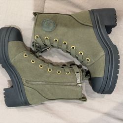 Botines Michael Kors verdes – Mujer talla 5 