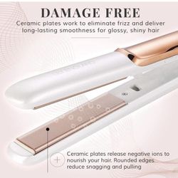 Hair Straightener, 1 Inch Ceramic Flat Iron for All Hair Types- BRAND NEW IN BOX