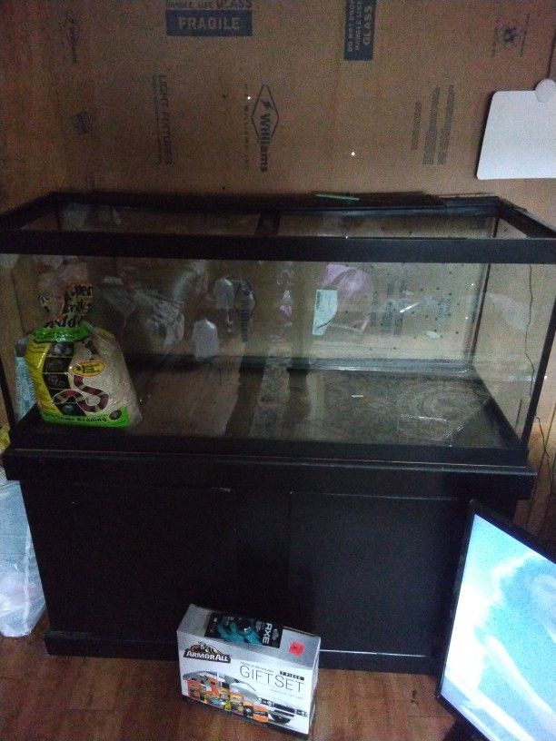 75 Gallon Tank Led And Fish Tank Table