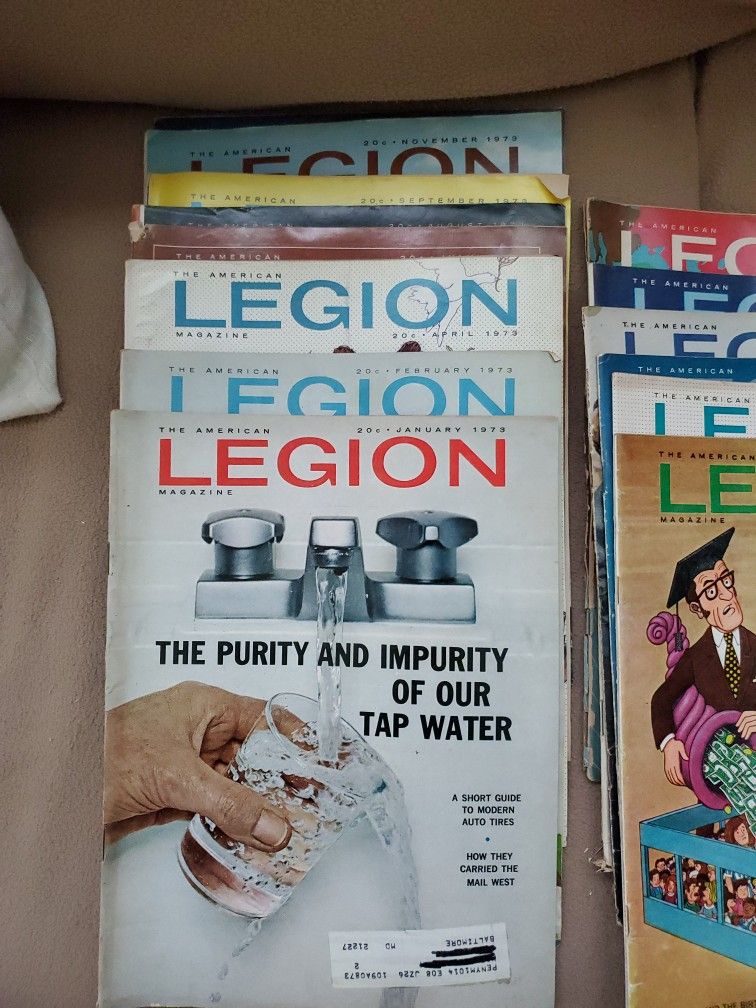 The American Legion Magazine '72, '73, '74