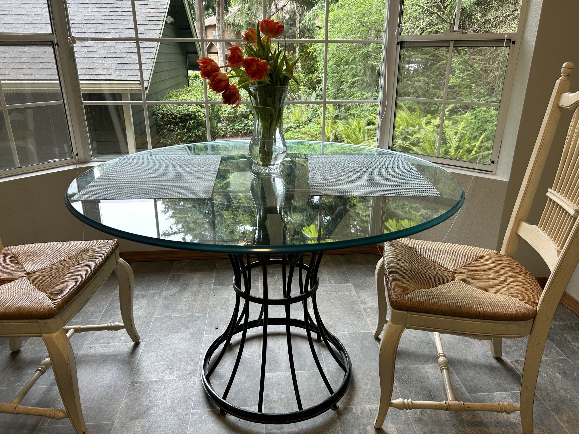 Gorgeous Glass Dining Table