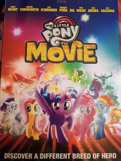My LITTLE PONY The Movie (DVD-2017) NEW!