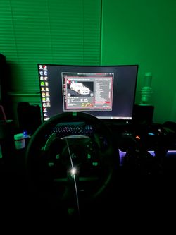 Logitech G920 sim bundle.