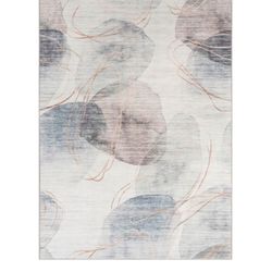 8/10 Machine Washable Modern Rug Holiday Gift 