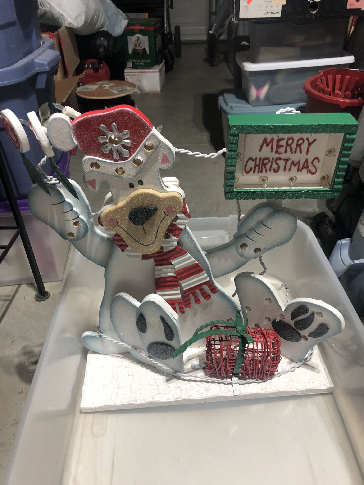 Christmas Decor Outdoor Lighted