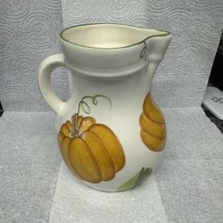 Laurie Gates Harvest Pitcher