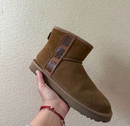 UGG Classic Mini Side Logo II Boot Chestnut