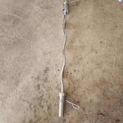 Solid Olympic 2" curl bar