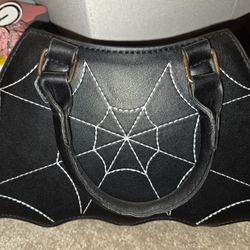 Bat Spider Web Purse