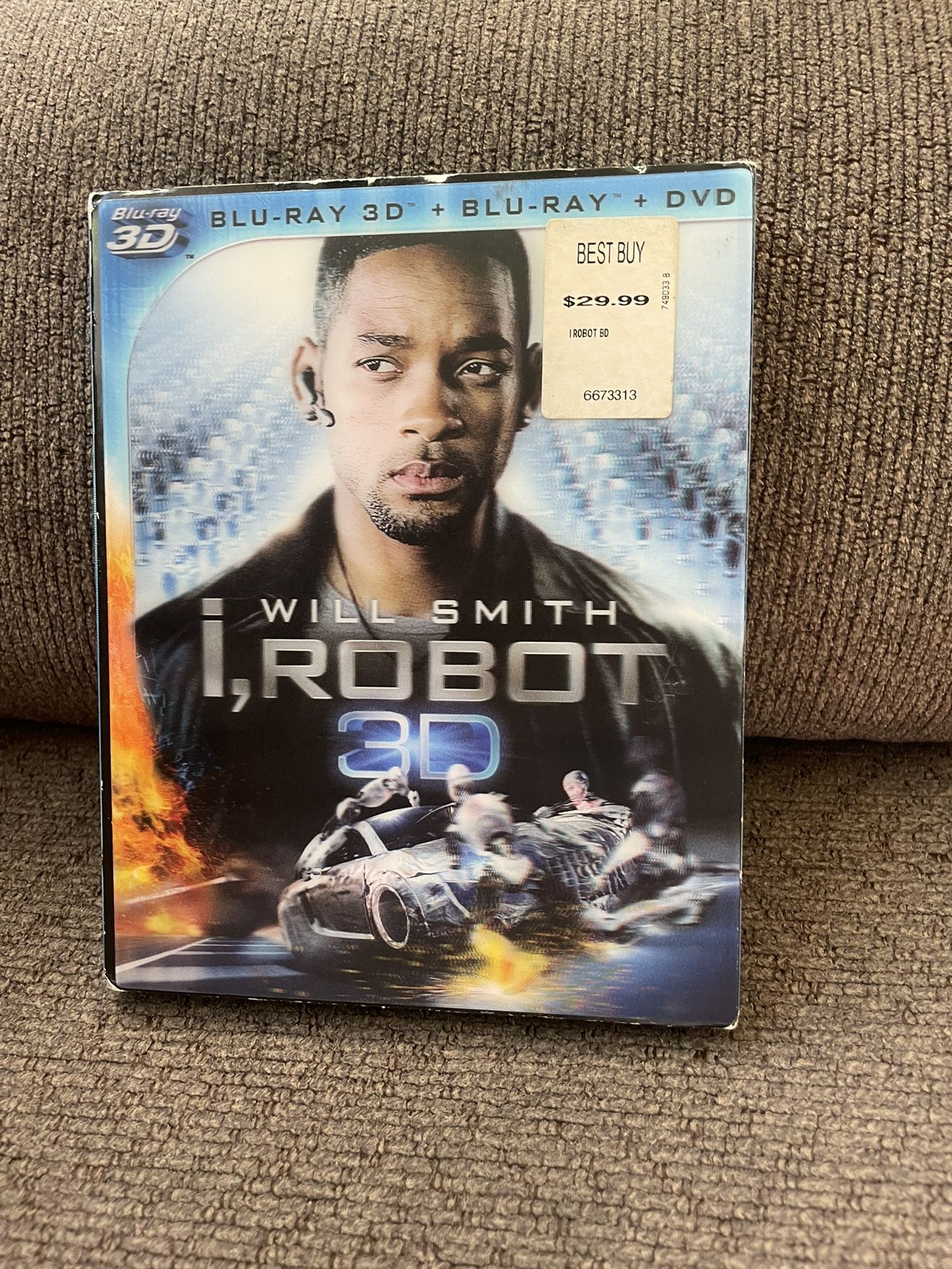 Blu-ray I, Robot 3D