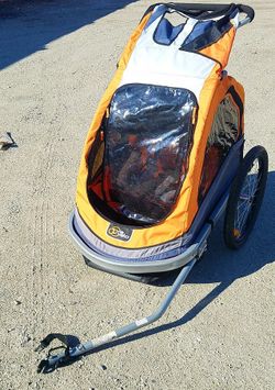 Via Velo Bicycle Trailer 2 Children - Excellent!