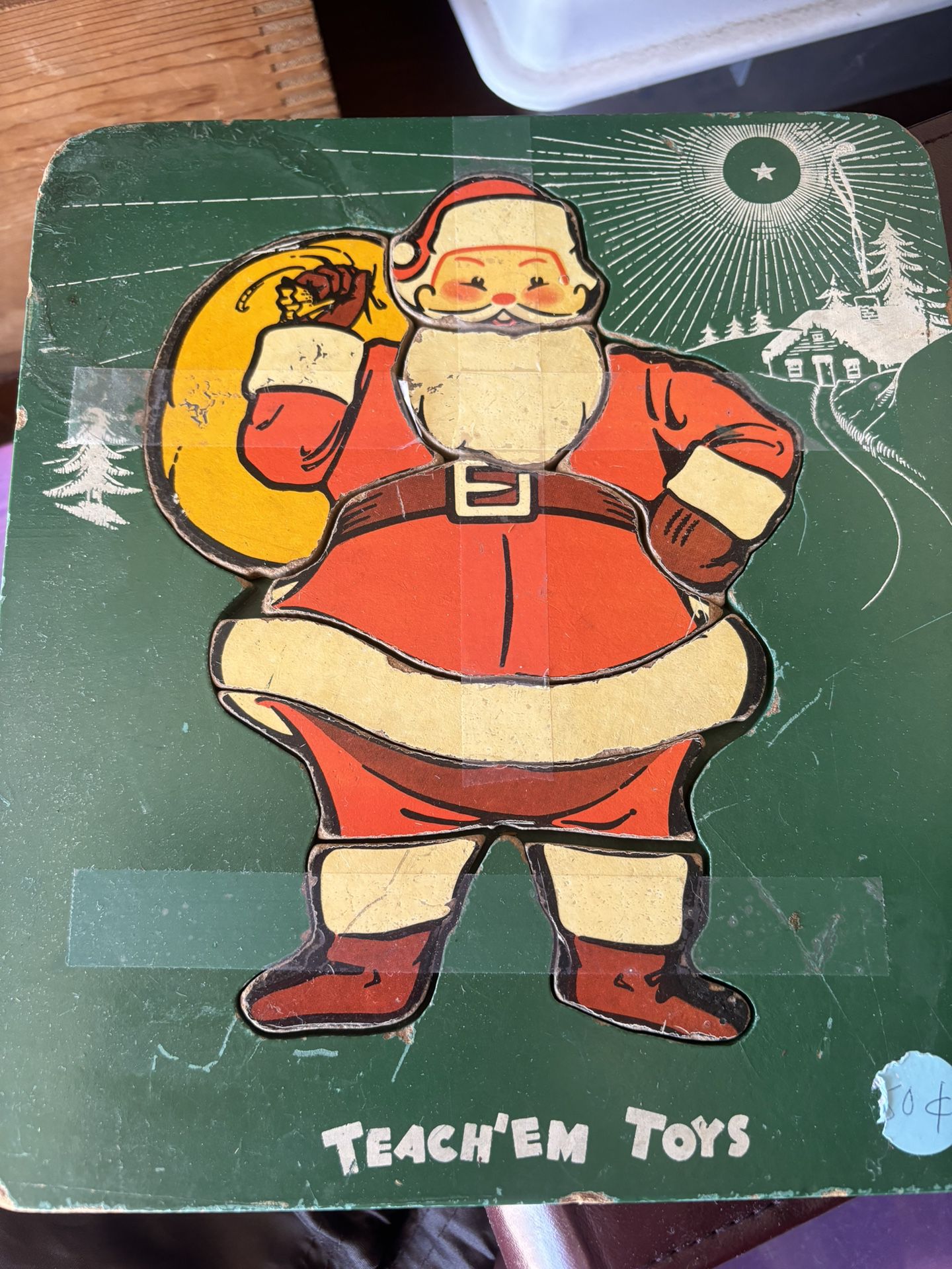 Vintage Santa puzzle