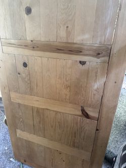 Wood Table/desk 6x3’