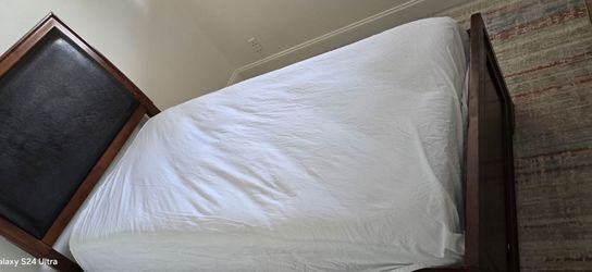 Bed, Mattress , mattress topper,bed cover and shett
