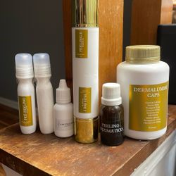 Professional Esthetician Chemical & Enzymatic Peel System + Dermalumini Capsules