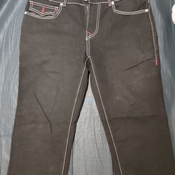 True Religion Mens Rocco Relaxed Skinny Jeans 34x32