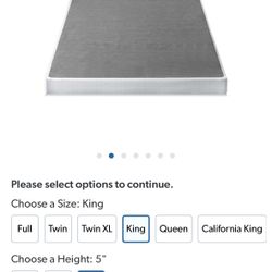 King Size Metal Box