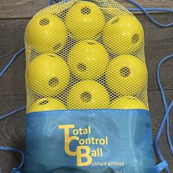 Total Control Sports TCB Hole Ball 7.4 w/ Bag - 12 Pack