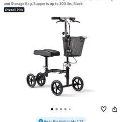 Four Wheeled Knee Walker Brand New In Box