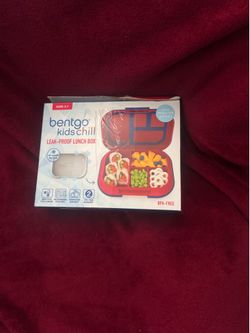 Kids Chill Leak-Proof Lunch Box- red