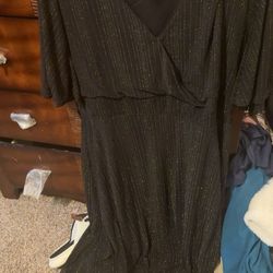 Black dress size 2x