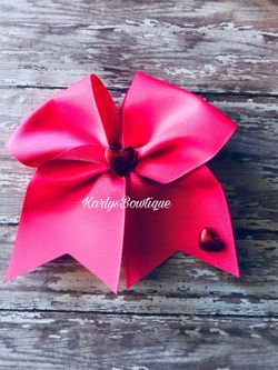 Valentine’s hair bow