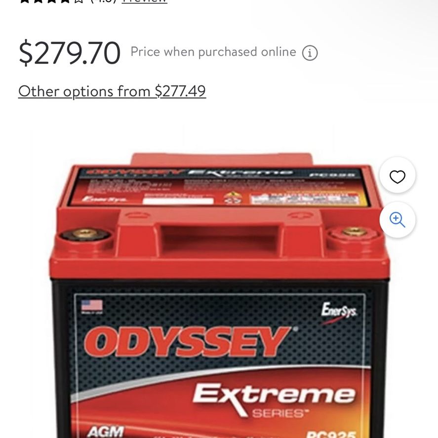 odessy battery new never used