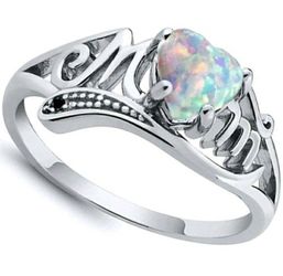 Synthetic opal heart