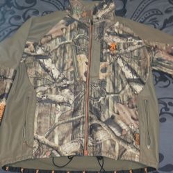 Browning Hell's Canyon Camo Jacket with Orange Accents