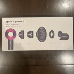 Dyson Supersonic™ Origin – Pink/Fuchsia Hair Dryer — Brand New Sealed