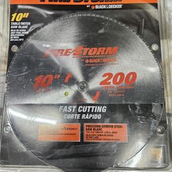 Black & Decker Firestorm 10" Table/Miter Saw Blade.