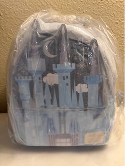 Loungefly Disney castle mini backpack