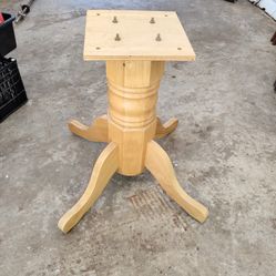 Table Pedestal Leg.  (No Table Top).