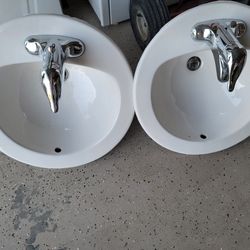 Brand New Bathroom Sinks With Faucets $45/each 