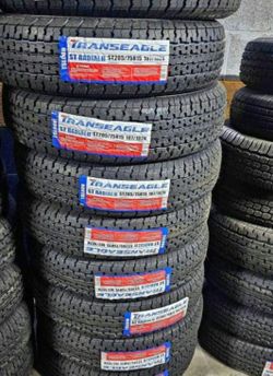 ST 205 75 15 NEW TIRES TRAILER