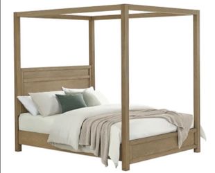 King size canopy bed frame