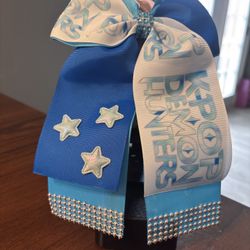 Cheerleader hair bows hand made $10