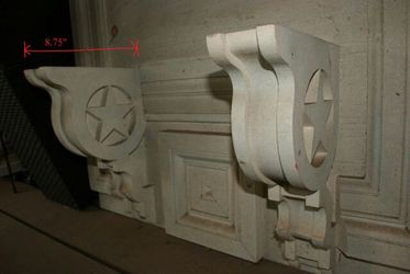 Antique White Vanity Mirror frame