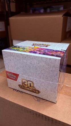 Pokemon 30th Anniversary Display Tin Box