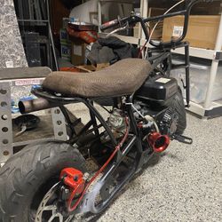 mini bike with predator 212 (parts list in description)