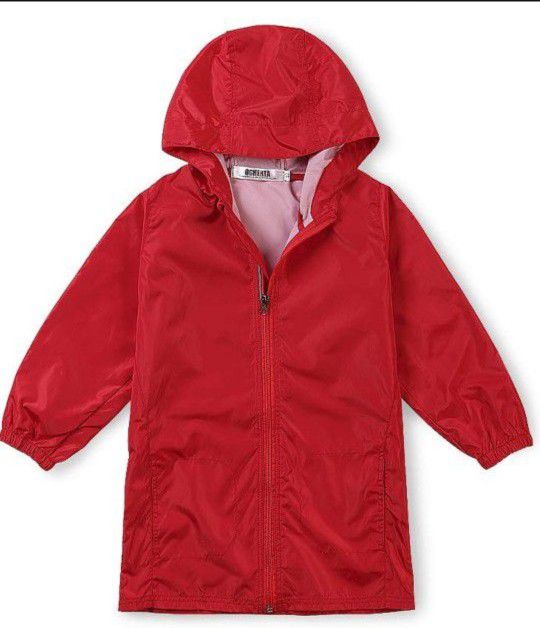 Women/girls Rain Coat with hood and pockets 