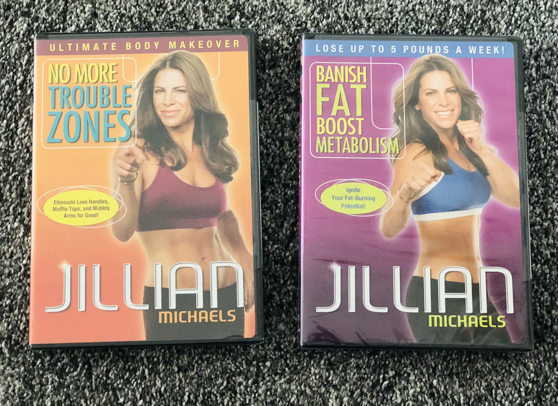 NEW Jillian Michaels Workout DVDs Lot of 2