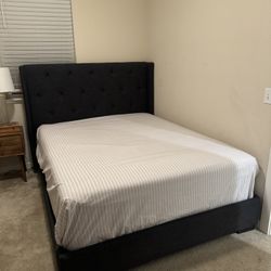 Queen bedframe & Box Spring 