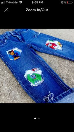 Paw Patrol Custom Denims 4T