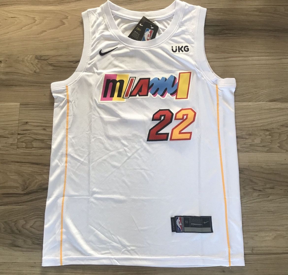 Jimmy Butler Miami City Nike Jersey Size Large Or XL