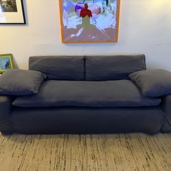 Crate & Barrel Ever Sofa – Comfy, Clean, Priced to Sell
